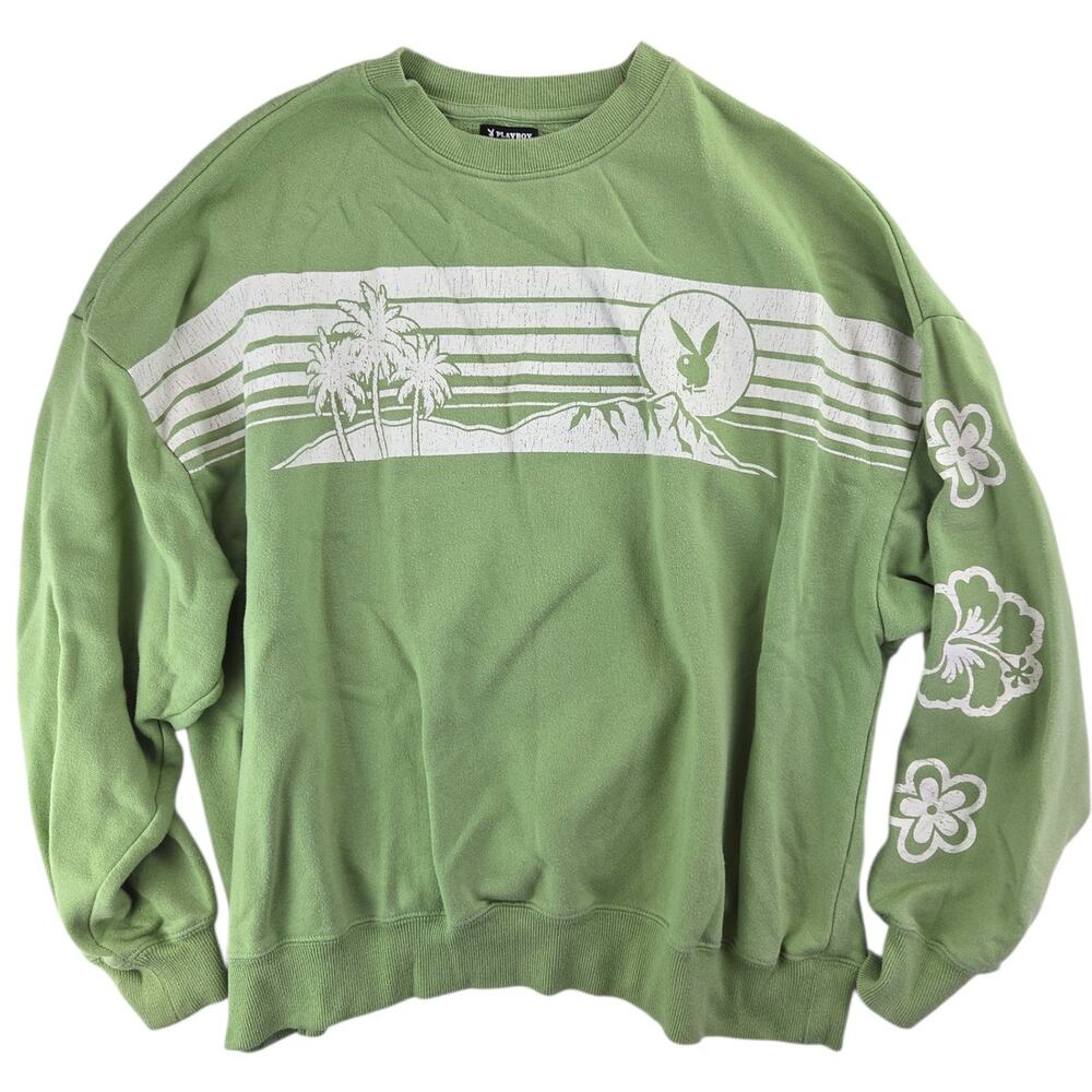 Pacsun | Playboy Bunny Sweatshirt- Hawaii Style | Size Small